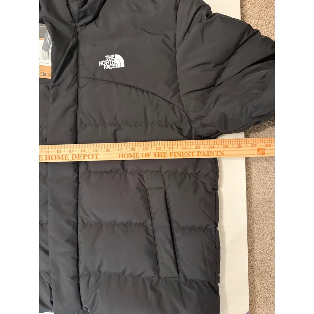 The North Face Mens Baltic 600 Fill Down Puffer Hooded Jacket Black size L